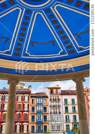 Pamplona Navarra Spain plaza del Castillo square 131299136