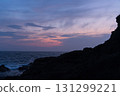 Sunset and seascape of Enoshima 131299221