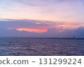 Sunset and seascape of Enoshima 131299224