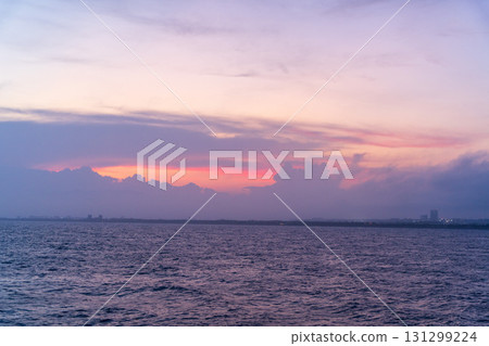江之島的日落和海景 江之島的日落和海景 131299224