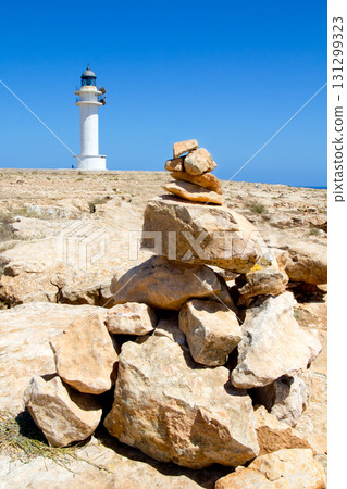 Barbaria formentera Lighthouse make a wish stones 131299323