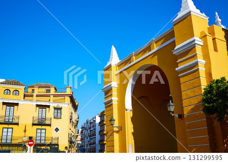 Seville Puerta de la Macarena Arch door Spain 131299595