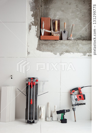 construction tools as tiles cutter electric hammer drill construction tools as tiles cutter electric hammer drill 131299778
