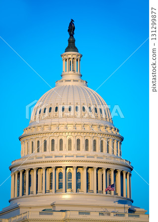 Capitol building dome Washington DC US congress 131299877
