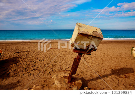 Almeria Cabo de Gata old winche San Miguel Almeria Cabo de Gata old winche San Miguel 131299884