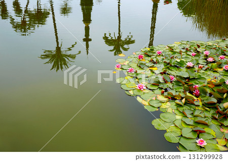 seville maria luisa park gardens spain 131299928