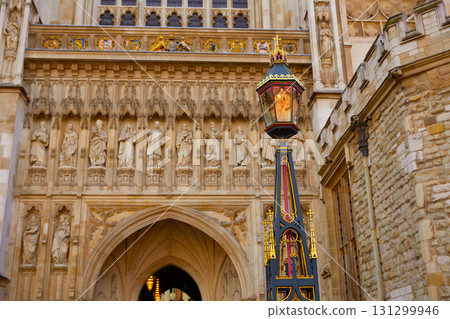 London Westminster Abbey facade London Westminster Abbey facade 131299946