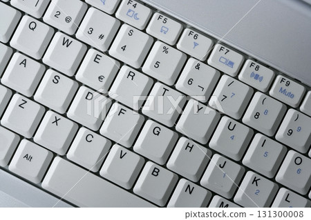 Computer laptop keywboard closeup macro 131300008