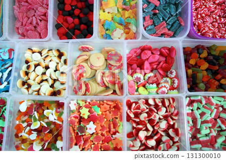 candy colorful sweets jelly in boxes pattern candy colorful sweets jelly in boxes pattern 131300010