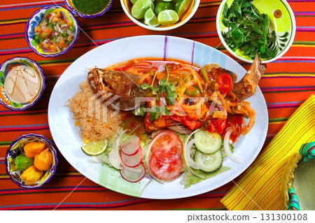Veracruzana style grouper fish mexican seafood chili 131300108