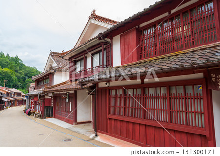 Takahashi City, Okayama Prefecture: Bengala-colored streets of Fukiya Takahashi City, Okayama Prefecture: Bengala-colored streets of Fukiya 131300171