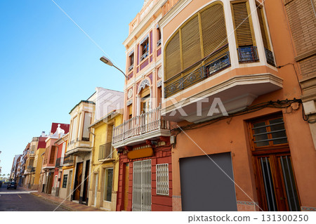 Cullera village streets in Mediterranean Valencia 131300250