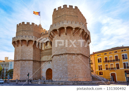 Valencia Torres de Serranos tower Valencia Torres de Serranos tower 131300492