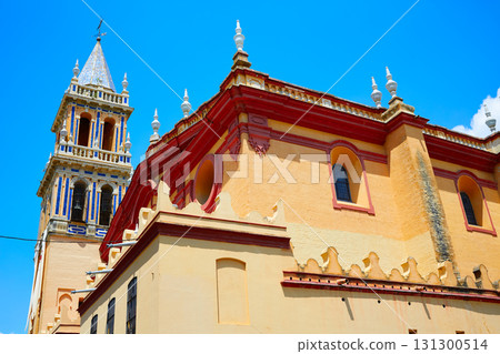 Triana barrio in Seville Santa Ana church spain 131300514