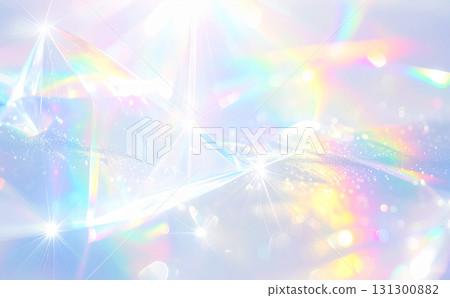 Beautiful crystal background texture Light blue 131300882