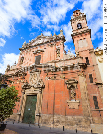 Valencia Santo Tomas church in plaza san Vicente Ferrer Spain 131300949