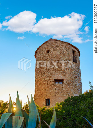 Javea Xabia el molins at sunset in Alicante 131300957