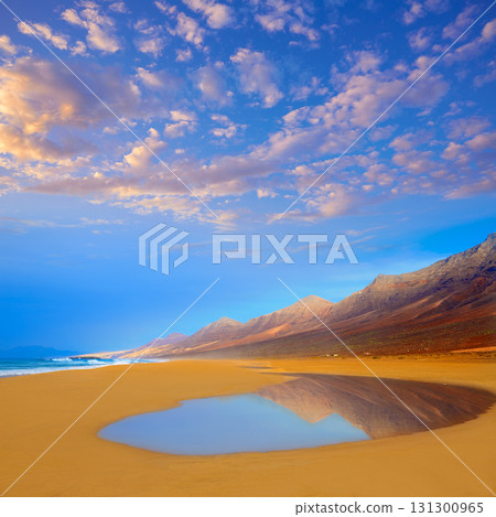 Cofete Fuerteventura beach at Canary Islands 131300965