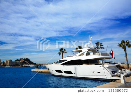 Denia port Marina in Mediterranean Spain 131300972