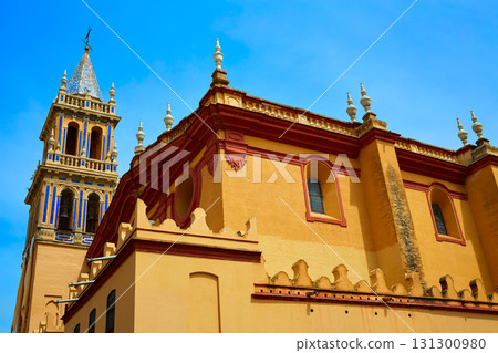 Seville Santa Ana church in Spain at Triana 131300980