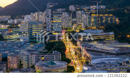 Sept 22 2025 Urban View of Kowloon Tong in Hong Kong 131302222