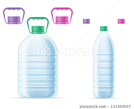 plastic bottle for water cartoon stock vector illustration plastic bottle for water cartoon stock vector illustration 131303057