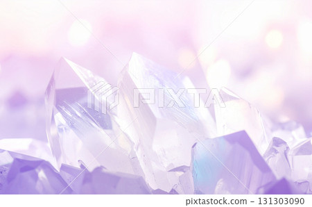 Beautiful crystal background texture purple 131303090