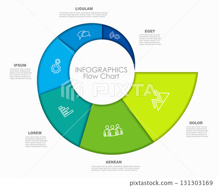 Infographic design template with place for your data. Vector illustration. Infographic design template with place for your data. Vector illustration. 131303169