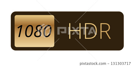 1080 hdr logo on brown background 1080 hdr logo on brown background 131303717
