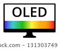 Oled display technology with vibrant spectrum on screen 131303749