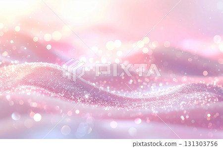 Sparkling pink fantasy background material 131303756