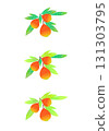 Three Scandinavian-style loquat illustrations 131303795