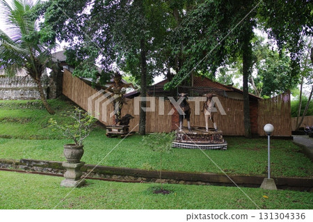 塔曼阿雲寺，世界遺產，峇裡島，印度尼西亞 131304336