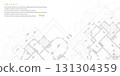 House plan project .Technical drawing background. Engineering design .Vector , illustration. 131304359