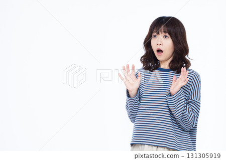 驚訝的女人 驚訝的女人 131305919