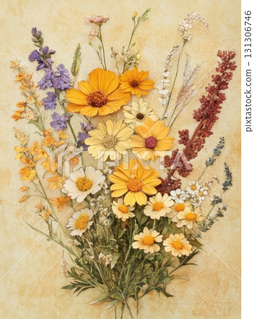 flowers in a watercolor style 131306746