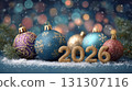 Christmas ornaments new year 2026 decoration 131307116