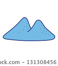 淡藍色的山 131308456
