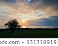 Sunset and Lake Kasumigaura Sunset and Lake Kasumigaura 131310919