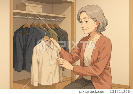 簡單的衣櫃整理 131311266