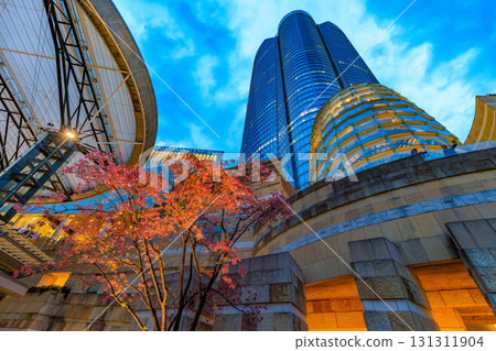Tokyo, Minato Ward, Roppongi Hills evening view 131311904