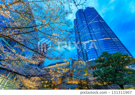 Tokyo, Minato Ward, Roppongi Hills evening view Tokyo, Minato Ward, Roppongi Hills evening view 131311907