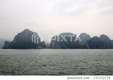 Halong Bay, a world heritage site in Vietnam 131312279