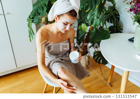 Spa treatment after a shower at home Spa treatment after a shower at home 131313547