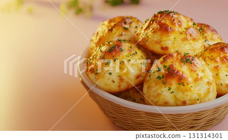 Cheese garlic bread simple snack food for breakfast Cheese garlic bread simple snack food for breakfast 131314301