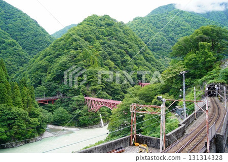 Kurobe Gorge, Toyama Prefecture Kurobe Gorge, Toyama Prefecture 131314328