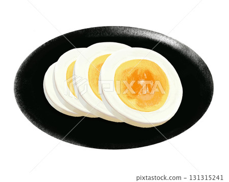 水煮蛋4片（黑盤） 131315241