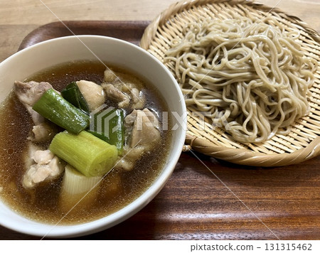 雞肉蔥花冷蕎麥麵 131315462