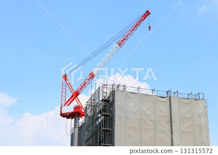 Construction site crane Construction site crane 131315572