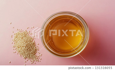 Sesame oil natural organic extract seed for cooking on glass jar Sesame oil natural organic extract seed for cooking on glass jar 131316055